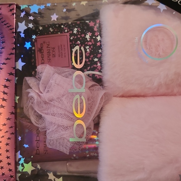 NWT BEBE 4 Pc Slipper Set - Picture 2 of 3